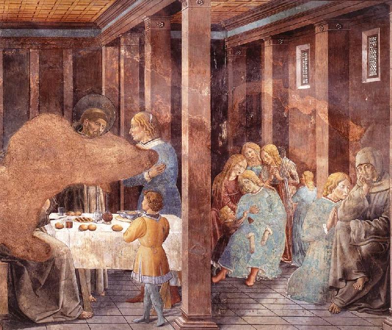 GOZZOLI, Benozzo Scenes from the Life of St Francis (Scene 8, south wall) dh china oil painting image